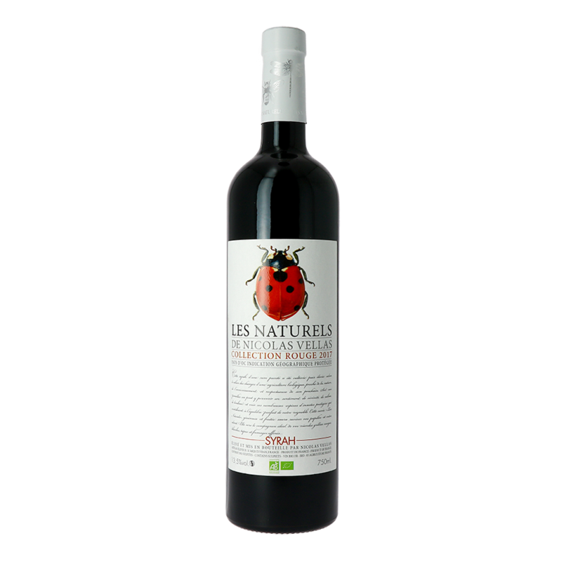 les naturels by vellas syrah rouge bio